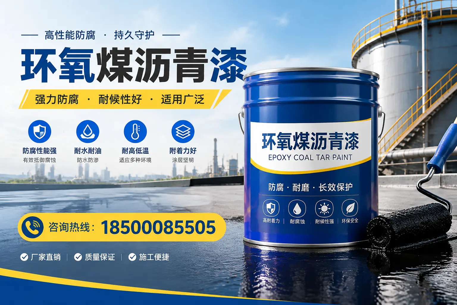 环氧煤沥青漆的储存与运输注意事项，鹤壁企业须知